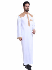 Muslim Arab Middle Eastern Men’s Robe – Timeless Modesty with Cultural Grace