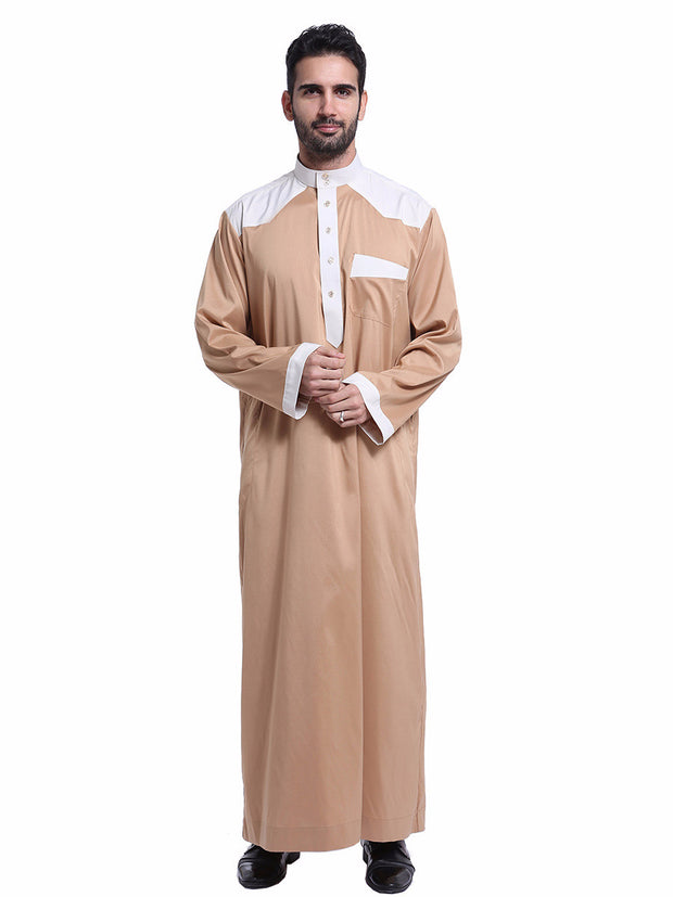 Muslim Arab Middle Eastern Men’s Robe – Timeless Modesty with Cultural Grace
