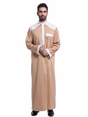 Muslim Arab Middle Eastern Men’s Robe – Timeless Modesty with Cultural Grace