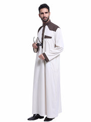 Muslim Arab Middle Eastern Men’s Robe – Timeless Modesty with Cultural Grace